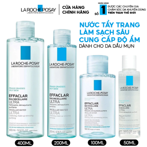 Nước Tẩy Trang La Roche-Posay Da Dầu: Sạch Nhờn, Ngừa Mụn