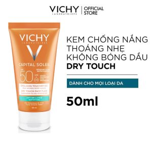 Kem chống nắng Vichy SPF50+ chính hãng | Kiềm dầu tốt
